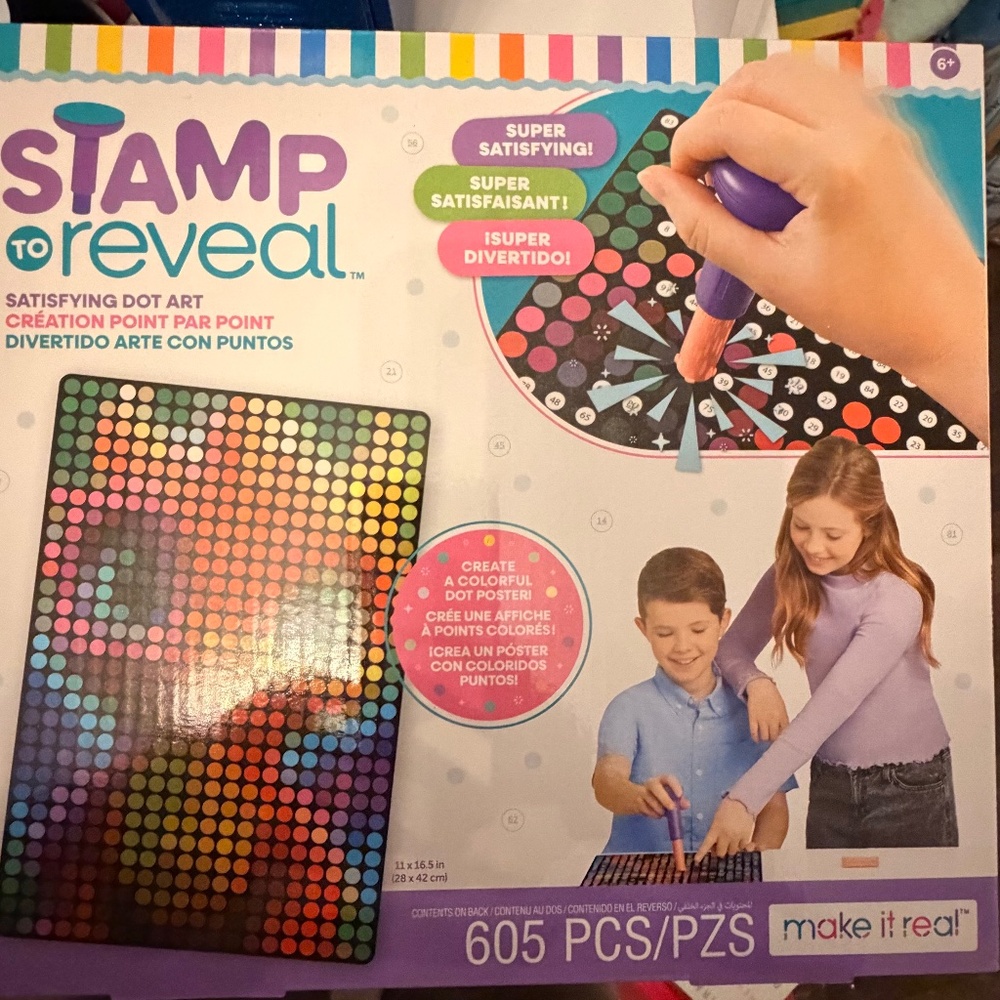 Stamp to reveal